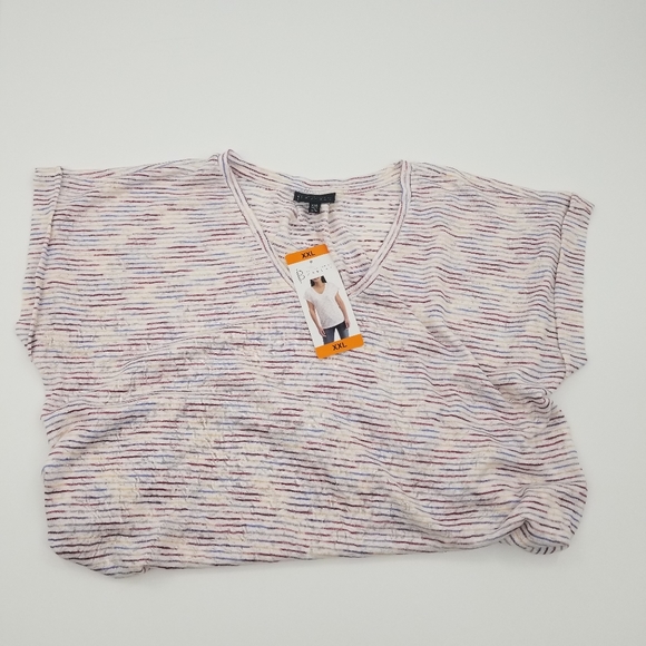 Collection by Bobeau Striped Lightweight Top - NWT - Picture 6 of 8